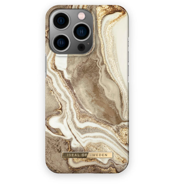 iDeal of Sweden Fashion skal Golden Sand Marble för iPhone 14 Plus