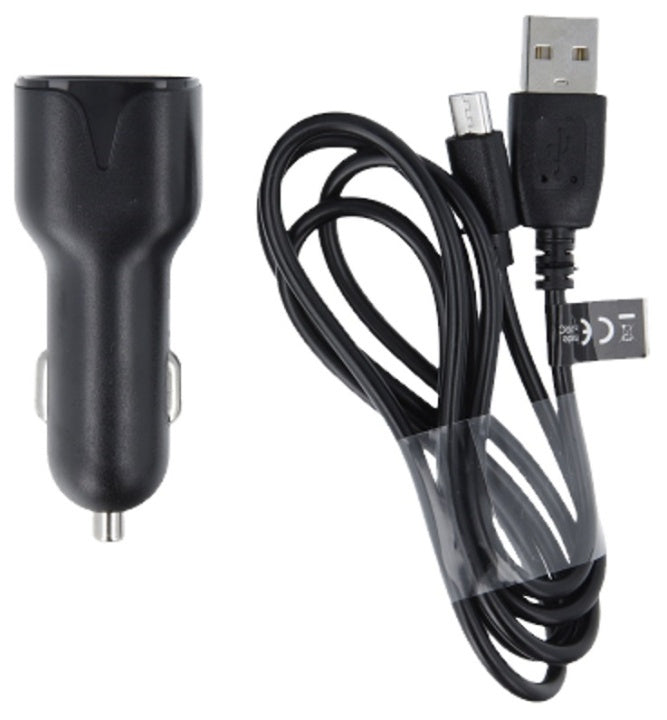 Maxlife MXCC-01 USB Billaddare 1x USB 2.1A + microUSB kabel