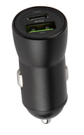 Maxlife MXCC-04 PD QC Billaddare 1x USB-C 1x USB 20W, Svart