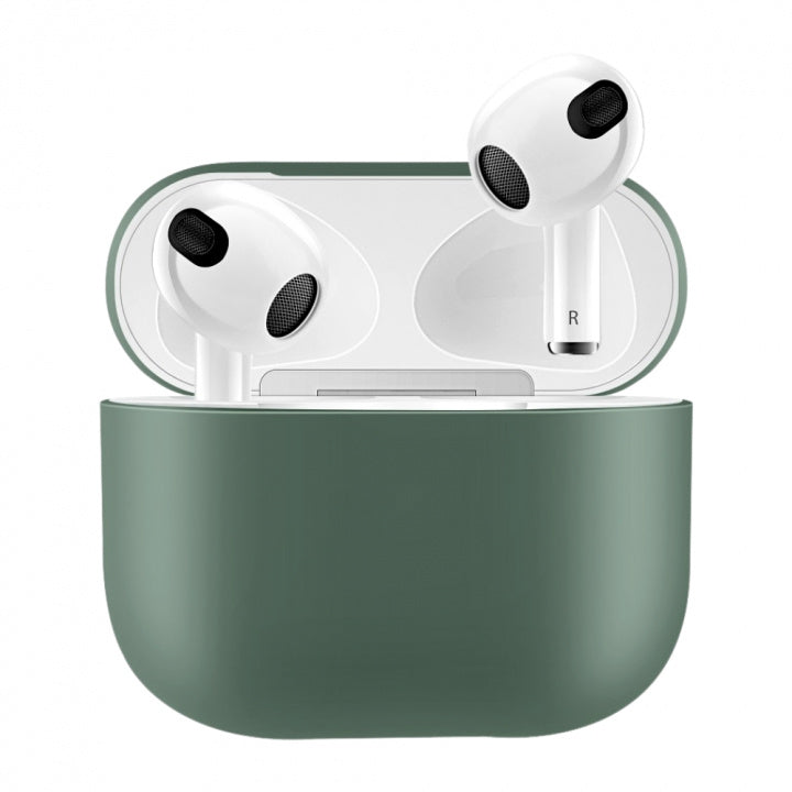 Silikonskal, mörkgrön för AirPods 3
