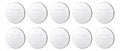 DELTACO Ultimate Lithium-batteri, 3V, CR2430-knappcell, 10-pack