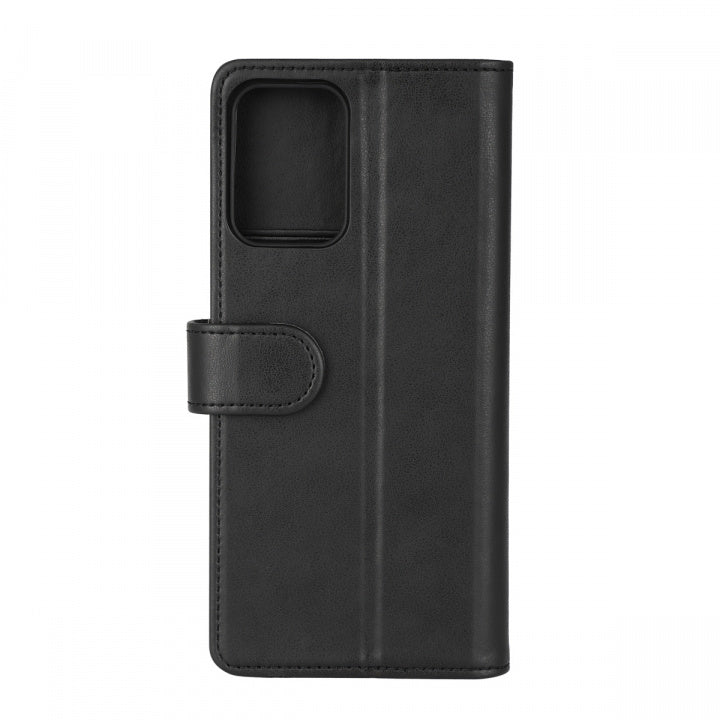 Essentials Motorola Moto G24 PU Plånboksfodral, 3 kort, Svart
