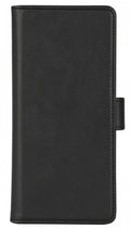 Essentials Motorola Moto G35 PU wallet, detachable, 3 cards, black