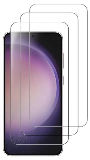 3-pack Skärmskydd Härdat glas 2,5D för Samsung Galaxy S22 Plus / S23 Plus