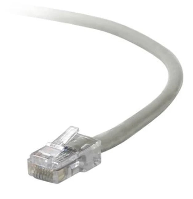 BELKIN Cat5e UTP, Oskärmad nätverkskabel / Patchkabel, Grå, 3m