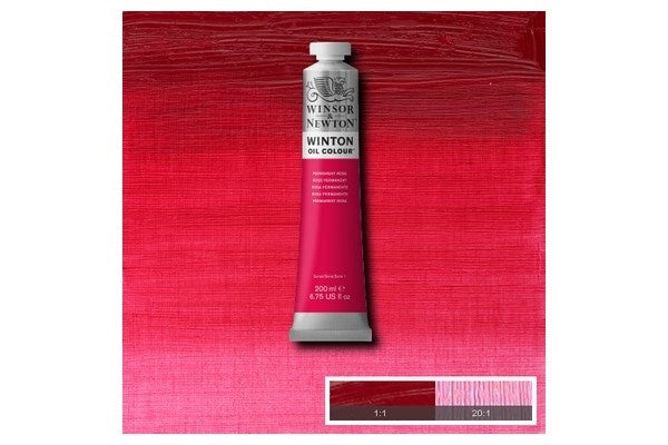 Winton Oil Col 200Ml (49) Permanent Rose 502