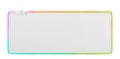 WHITE LINE WMP90 RGB mousepad, 900x360x4mm, 13 LED modes, white