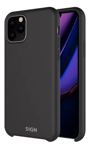 SiGN Liquid Silicone Case for iPhone 12 Pro Max, black