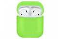 Skyddsfodral i silikon för Apple AirPods, grön