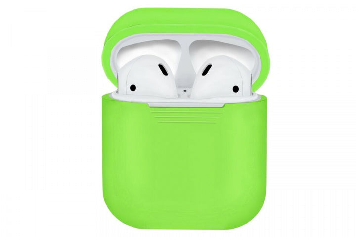 Skyddsfodral i silikon för Apple AirPods, grön
