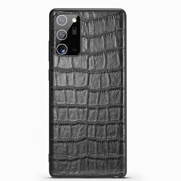 Skal i koskinn material till Samsung Note 20