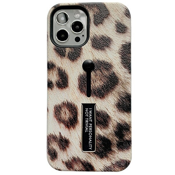 Skal med fingerhållare Ljus Leo för iPhone 12 Pro Max