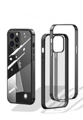Skal med färgade kanter för iPhone 12 mini