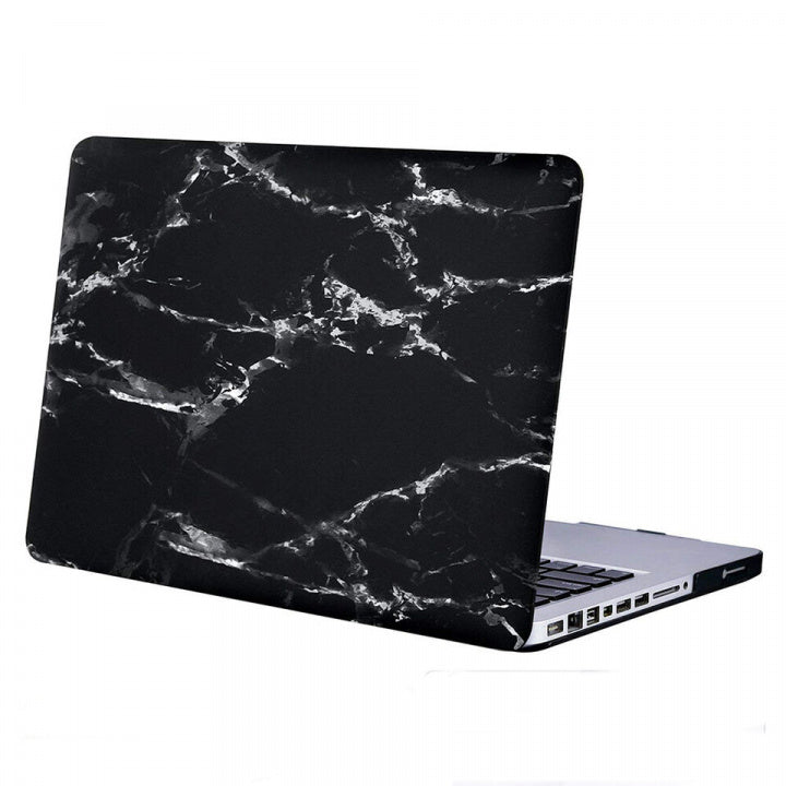 Hårdplastskal till MacBook Pro 16" (A2485) 2021 Marmor (Svart)