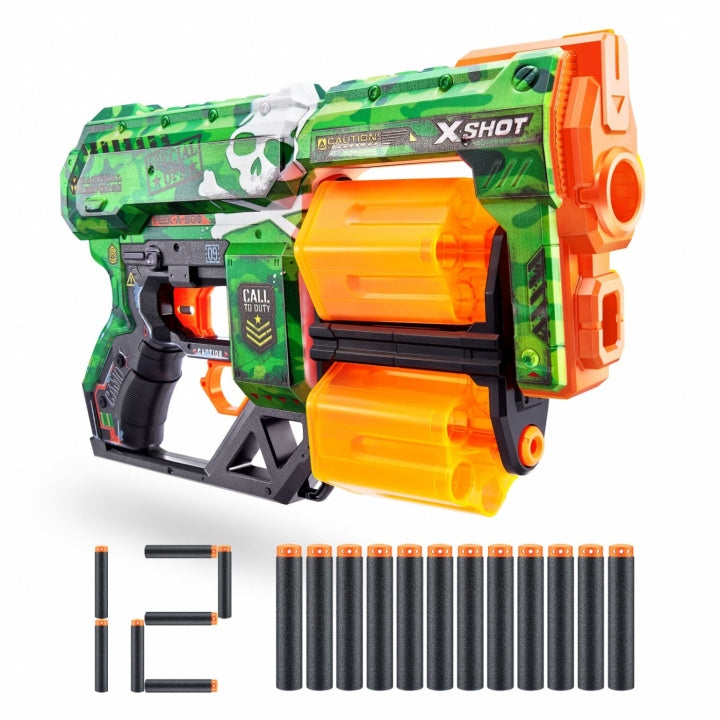 Zuru X-Shot Skins Dread Color, Grön