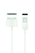 QNECT USB 2.0 type A male - 30-Pin, 1m, White