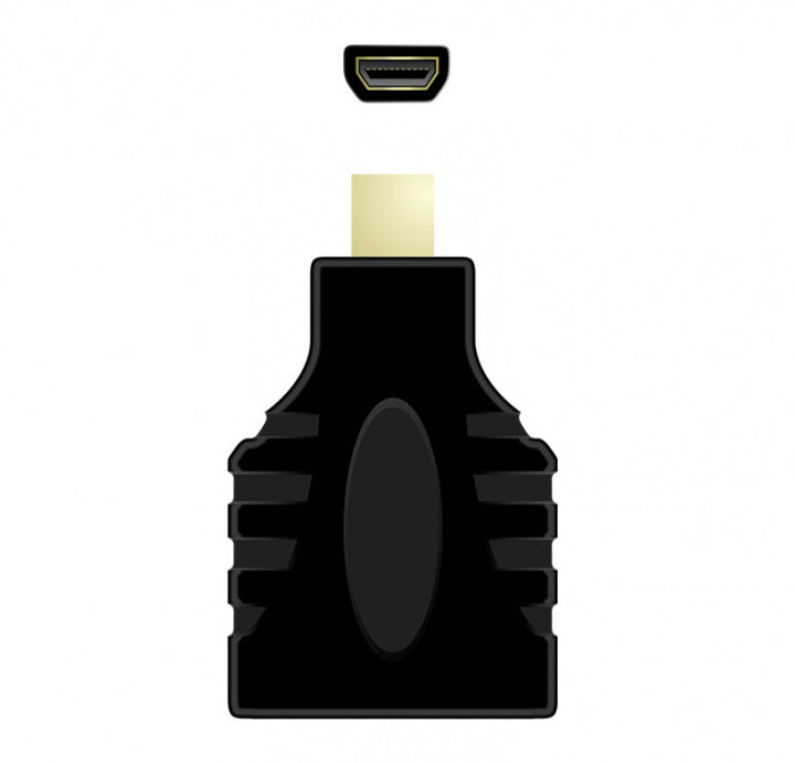 QNECT Adapter HDMI A hona - HDMI D (mikro) hona