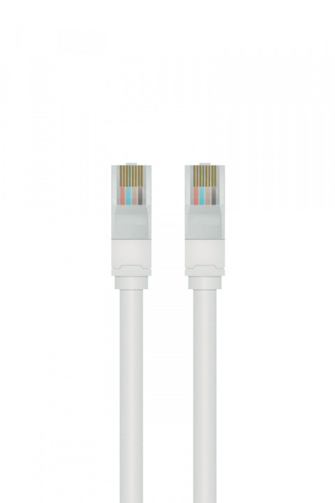 QNECT UTP-patchkabel CAT 5e, 1m, vit