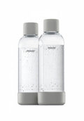 Mysoda PET-flaska 1L 2-pack, Grå