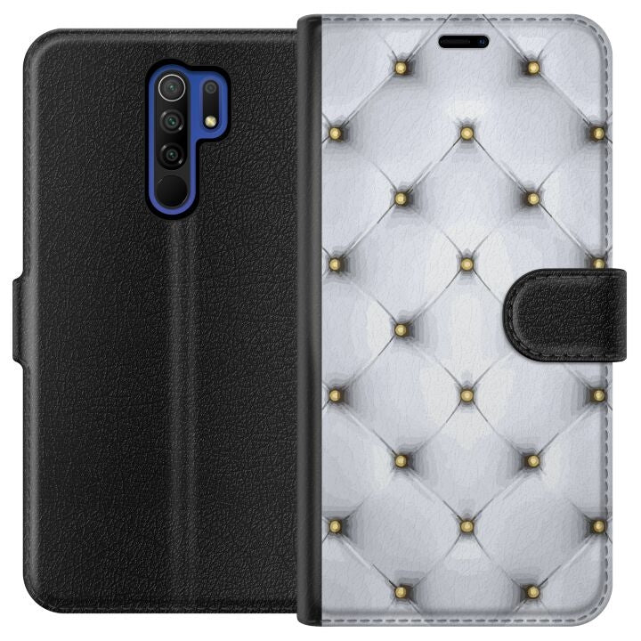 Plånboksfodral till Xiaomi Redmi 9 med Lyxigt motiv