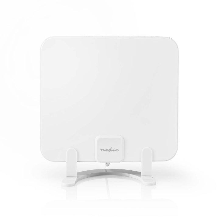 Nedis Innomhusantenn | Aktiv | FM / UHF / VHF | Mottagningsområde: 0-25 km | LTE700 | Förstärkning: 30 dB | ABS | Vit