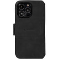 Krusell plånboksfodral i läder svart fodral för iPhone 13 Pro Max