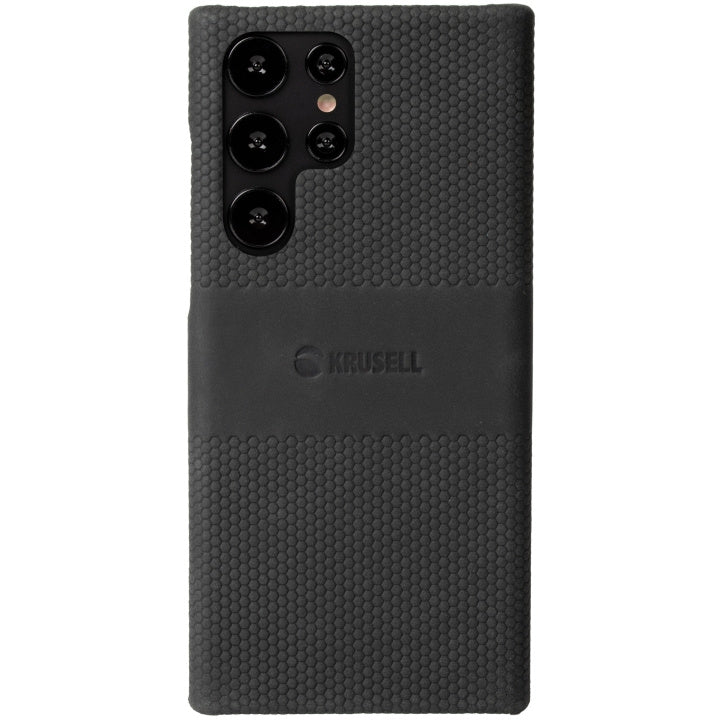 Krusell Leather Cover Galaxy S22 Ultra Svart