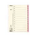ESSELTE Register Servo A4/Jan-Dec Rosa