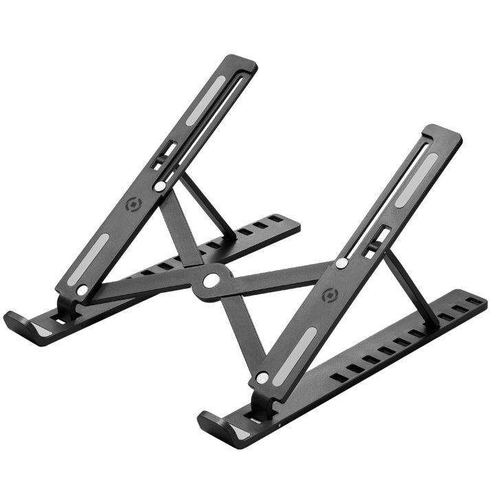 Celly SWMAGICSTAND2 Portabelt bordsstativ för laptop/surfplatta max 15,6" Svart