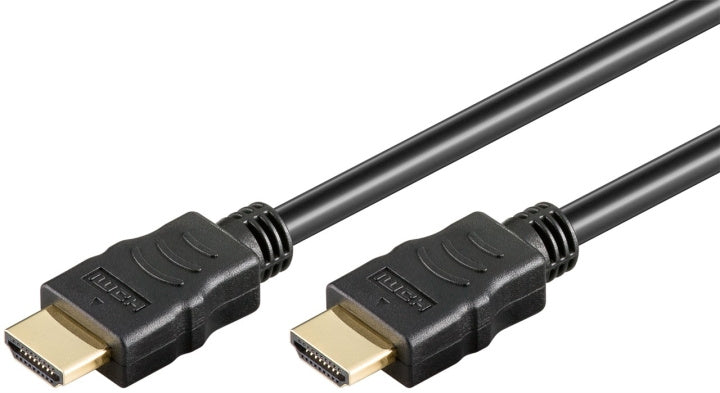 Goobay Höghastighets HDMI™-kabel med Ethernet HDMI™-kontakt (typ A) > HDMI™-kontakt (typ A), 2 m