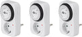 Goobay Set med 3, analog timer Lätt att använda en analog timer