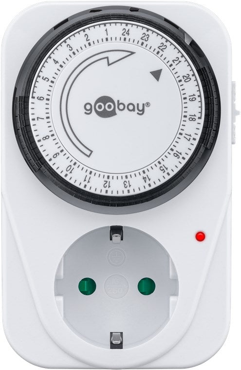 Goobay Set med 3, analog timer Lätt att använda en analog timer
