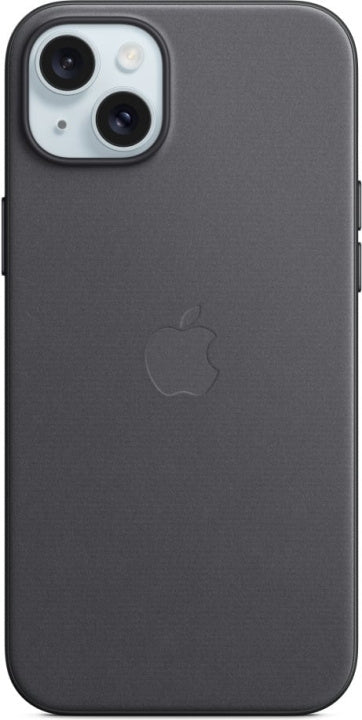 Apple iPhone 15 Plus FineWoven fodral med MagSafe, svart