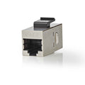 Nedis Nätverkskoppling | CAT6a / CAT7 | Skärmad | RJ45 Hona | RJ45 Hona | Rak | Metall | Låda
