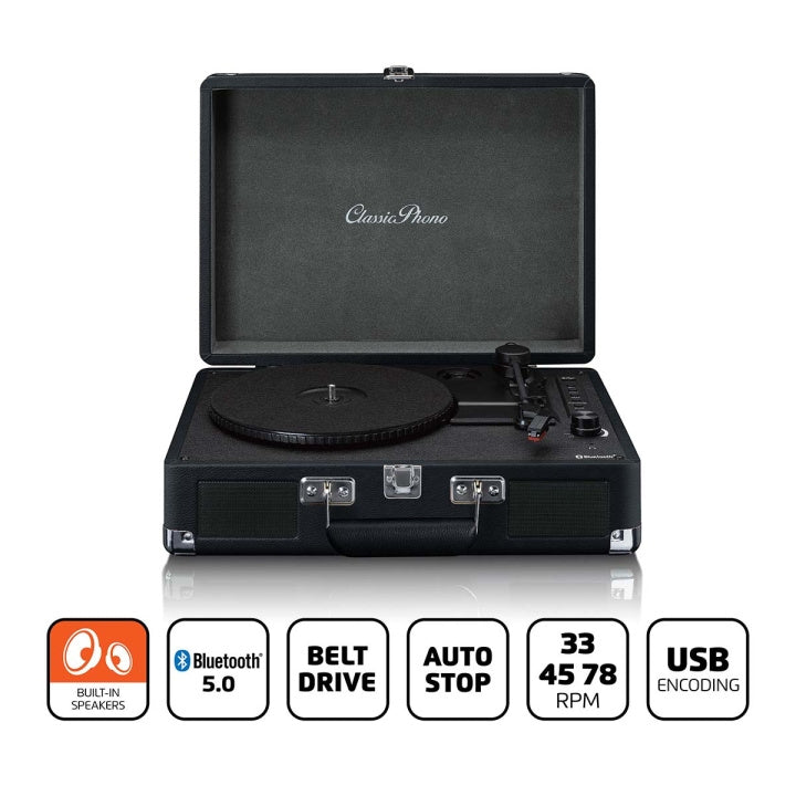 Lenco Retro skivspelare Bluetooth® USB uppspelning/kodning Aux