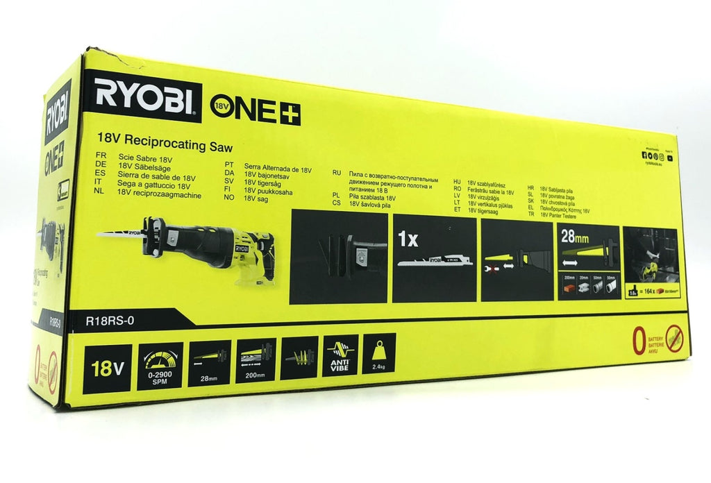 Ryobi One+ R18RS-0 Sticksåg Utan batteri