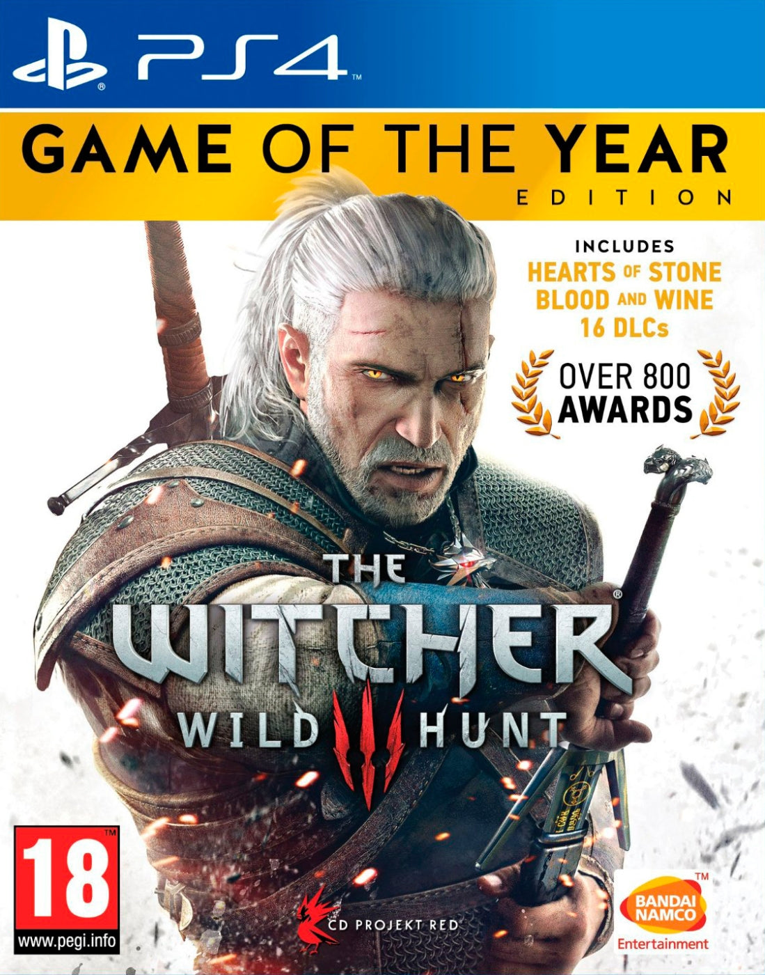 Bandai Namco Entertainment The Witcher III - Wild Hunt (GOTY) spel, PS4