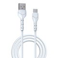 Devia kabel Kintone EC145 USB - USB-C 1,0 m 2,1A vit