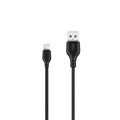 XO kabel NB103 USB - Lightning 2,0 m 2,1A svart