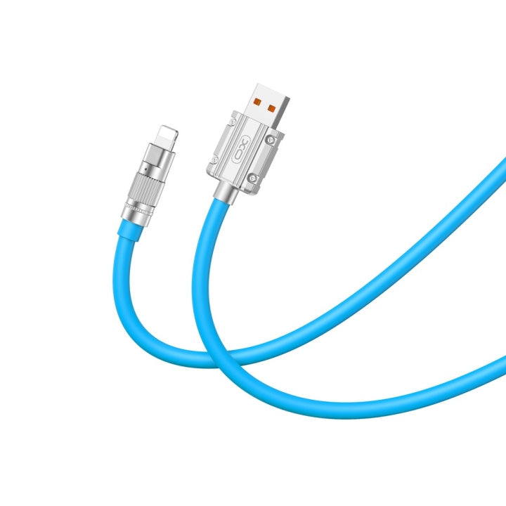 XO kabel NB227 USB - Lightning 1,2 m 6A blå