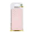 Onsala Mobilskal med Silikonkänsla Chalk Pink - Samsung A16 4G/A16 5G