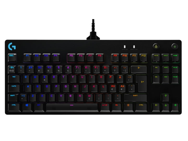 Logitech G PRO mekaniskt tangentbord för spel - SVART - USB - NORDIC
