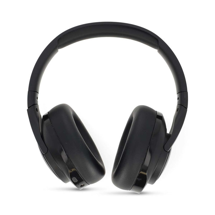 Nedis Trådlösa Over-Ear hörlurar | Batteri 1 driftstid standardanvändning: 1680 min | Inbygd mikrofon | Tryck på Kontroll | Hybrid (ENC + ANC) | Stöd för röststyrning | Volymkontroll | Svart