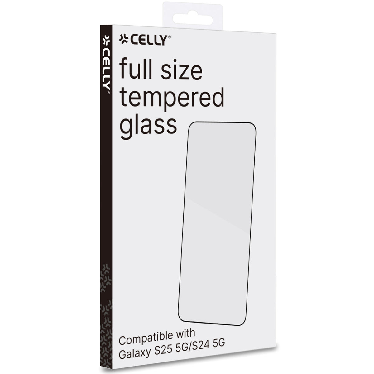 Celly Full Glass Skärmskydd Härdat glas Galaxy S25 / S25 EE / S24 / S24 EE