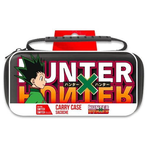 Trade Invaders Fodral Hunter X Hunter Slim för Switch och Switch Oled - Logotyp - Profil Gon