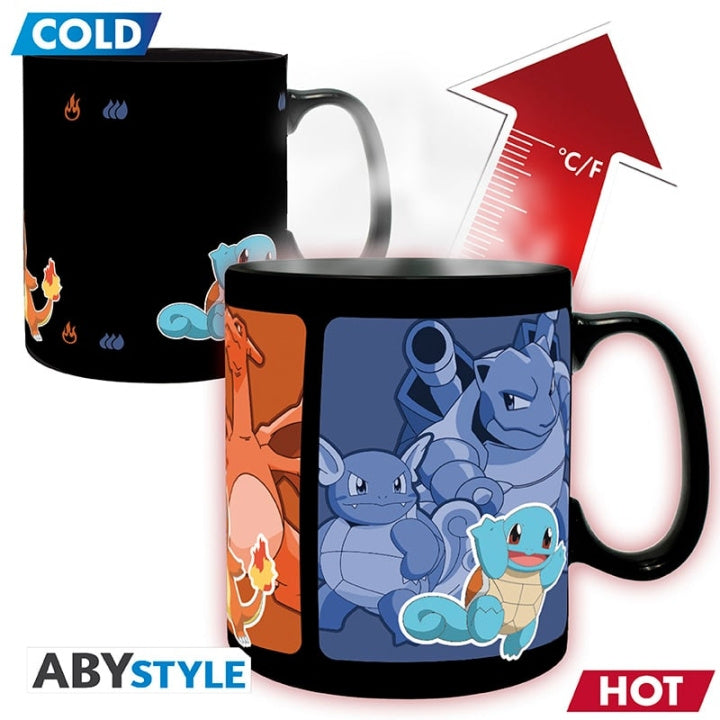 Abysse POKEMON Mugg Värmeförändring - Evolve - 460 ml