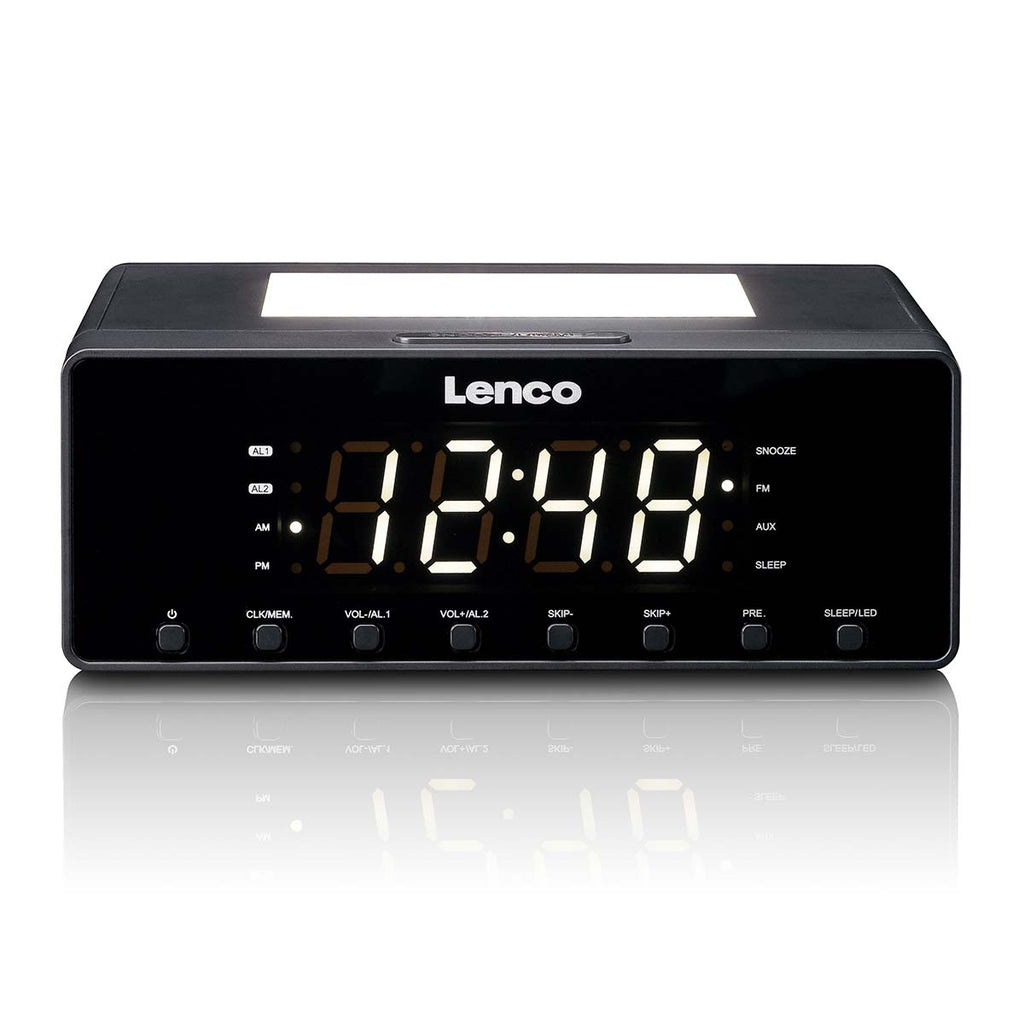 Lenco Klockradio med nattlampa