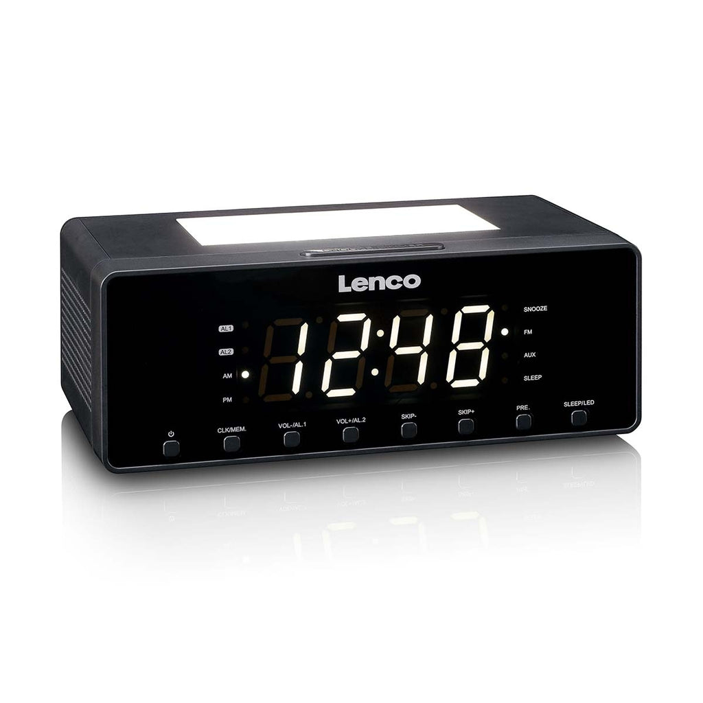 Lenco Klockradio med nattlampa