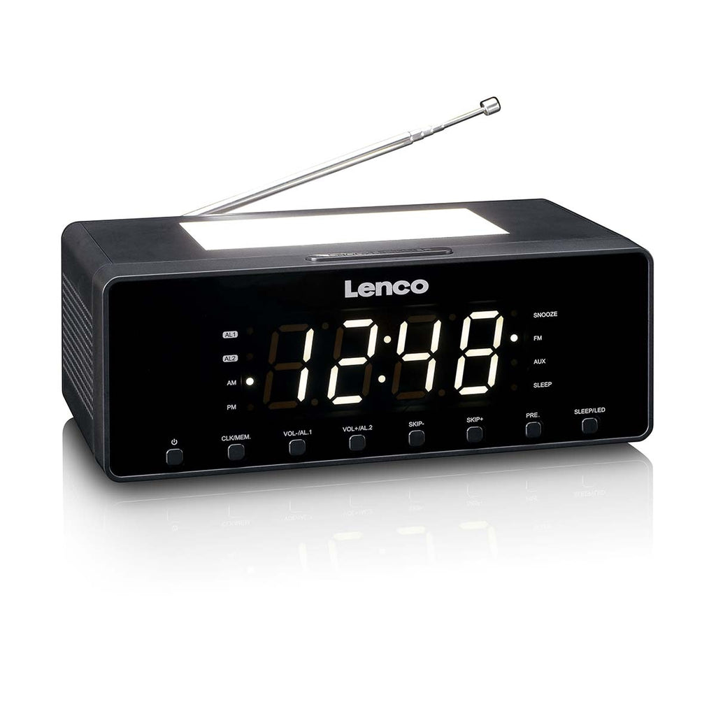 Lenco Klockradio med nattlampa