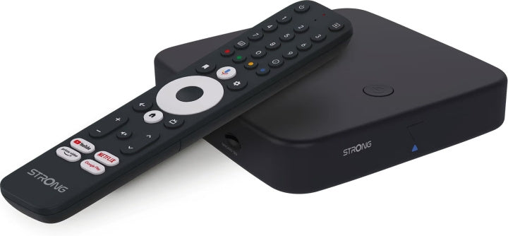 Strong SRT423 4K + DVB-T2/C Wi-Fi 4K Android TV-mediaspelare/digitalbox